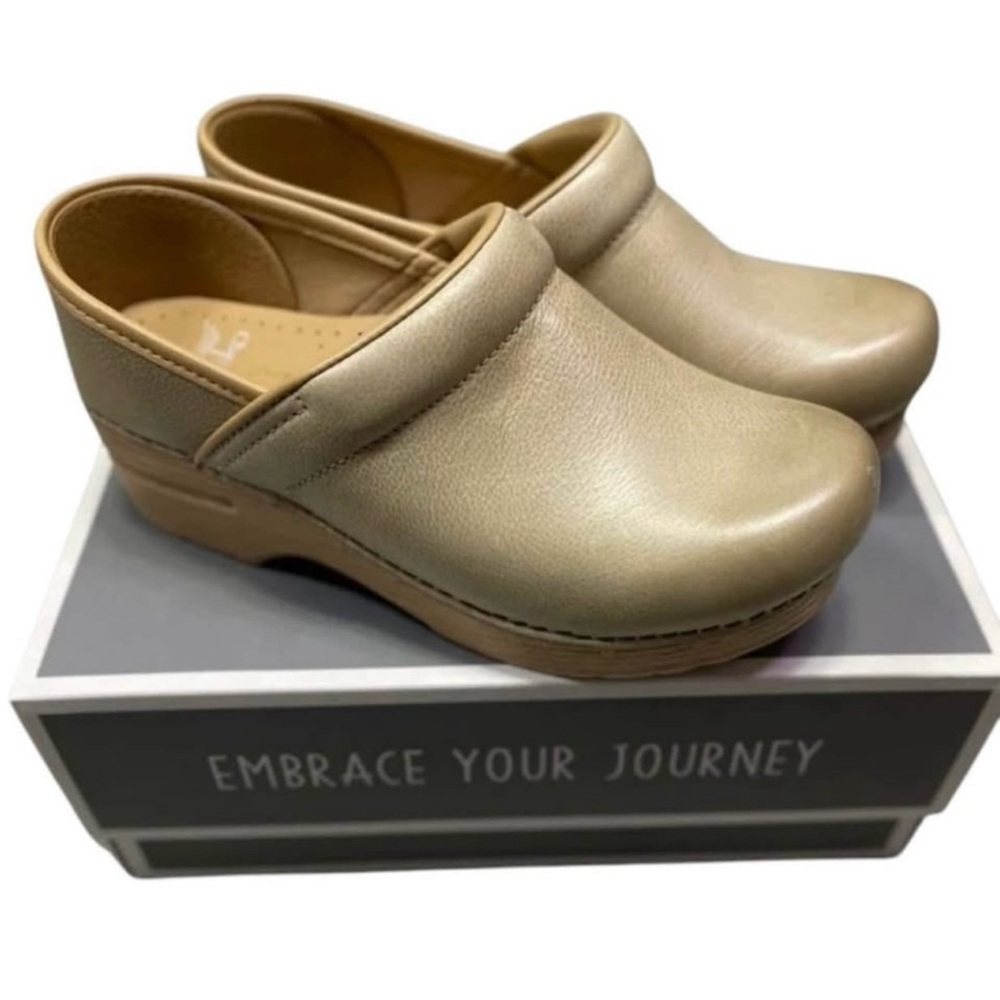 Dansko Women's Cream Mules